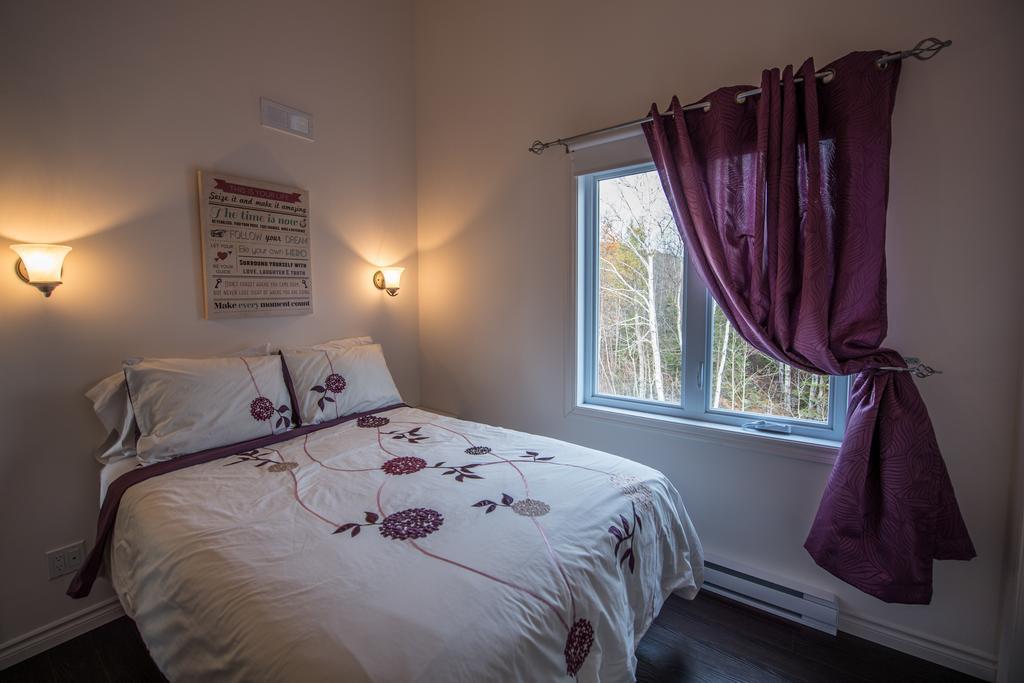 Les Chalets Huppes Du Massif Petite-Riviere-Saint-Francois Kamer foto
