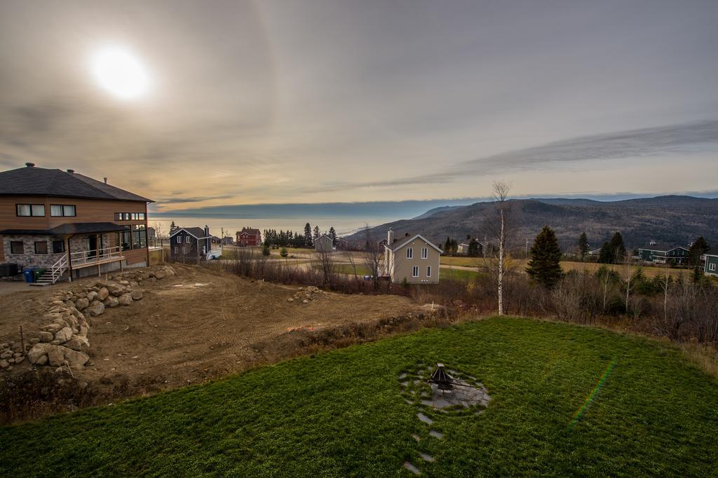 Les Chalets Huppes Du Massif Petite-Riviere-Saint-Francois Kamer foto